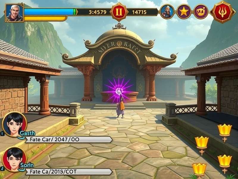 Silver Saffron Quest Gameplay Screenshot